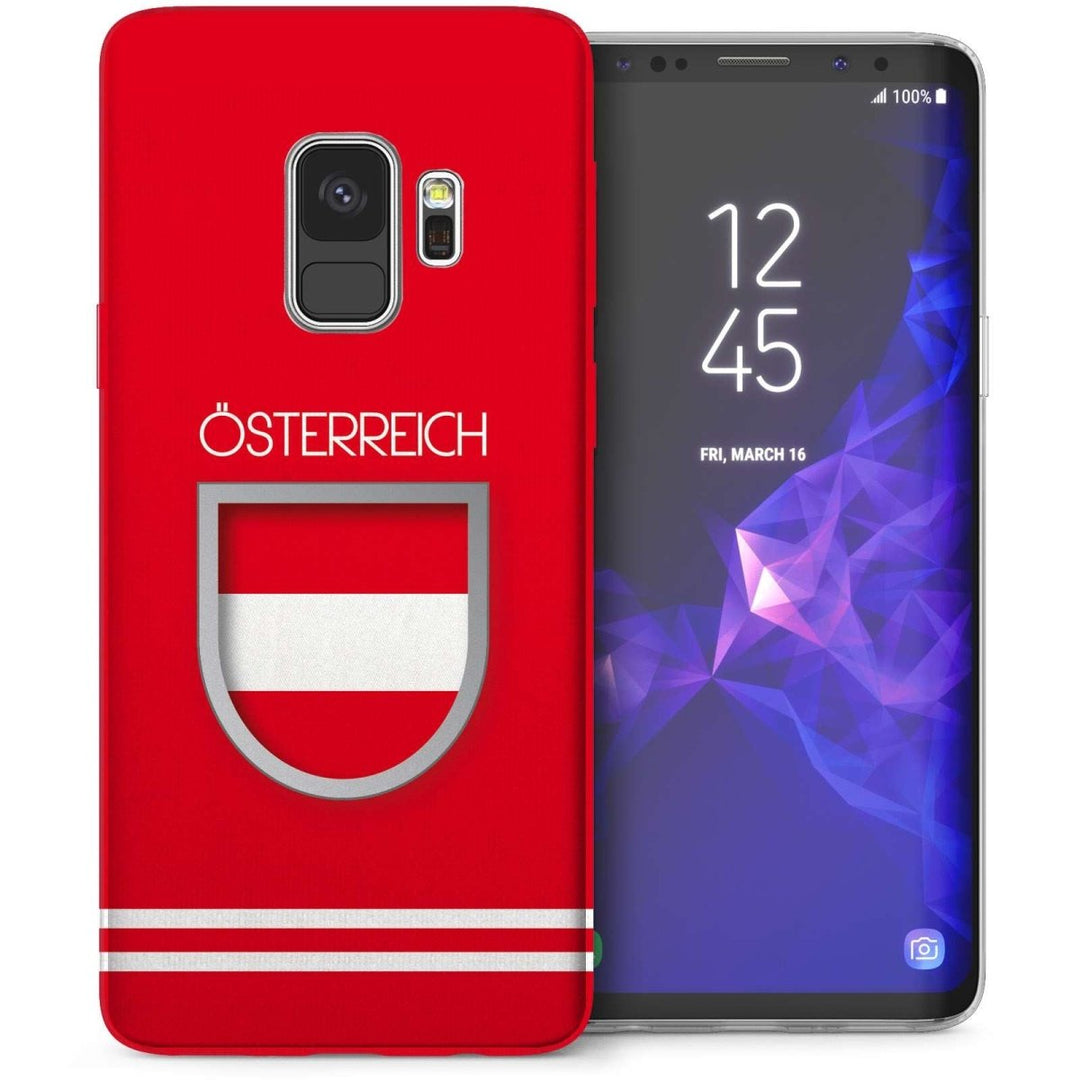 Samsung Galaxy S9 Austria World Cup TPU Gel Case - Mobile Madhouse