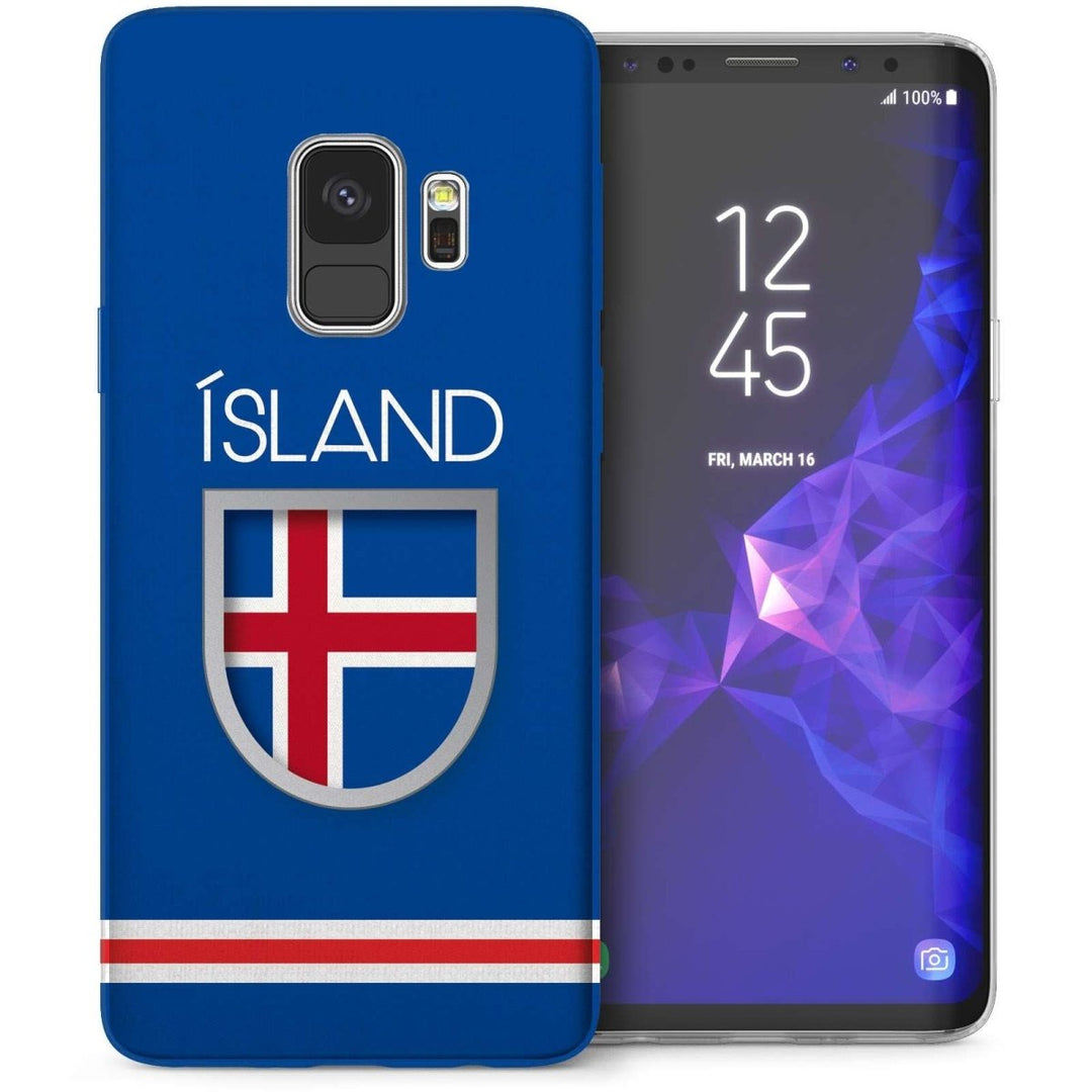 Samsung Galaxy S9 Iceland World Cup TPU Gel Case - Mobile Madhouse