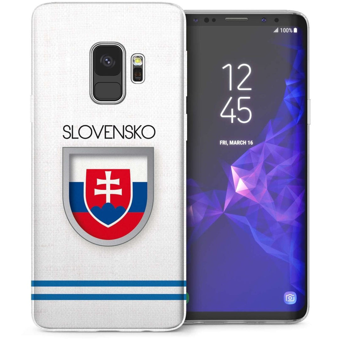 Samsung Galaxy S9 Slovakia World Cup TPU Gel Case - Mobile Madhouse