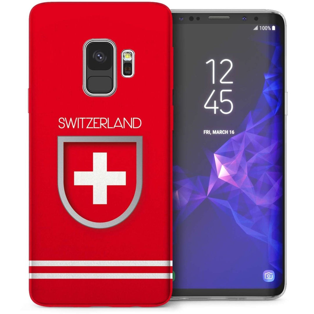 Samsung Galaxy S9 Swiss World Cup TPU Gel Case - Mobile Madhouse