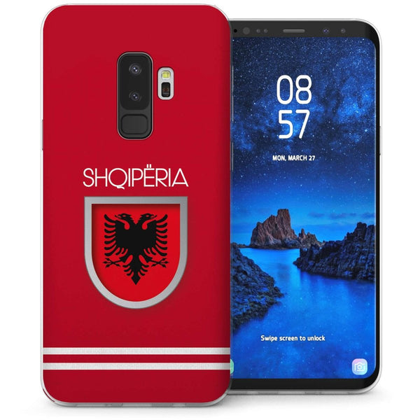 Samsung Galaxy S9 Plus Albania World Cup TPU Gel Case - Mobile Madhouse