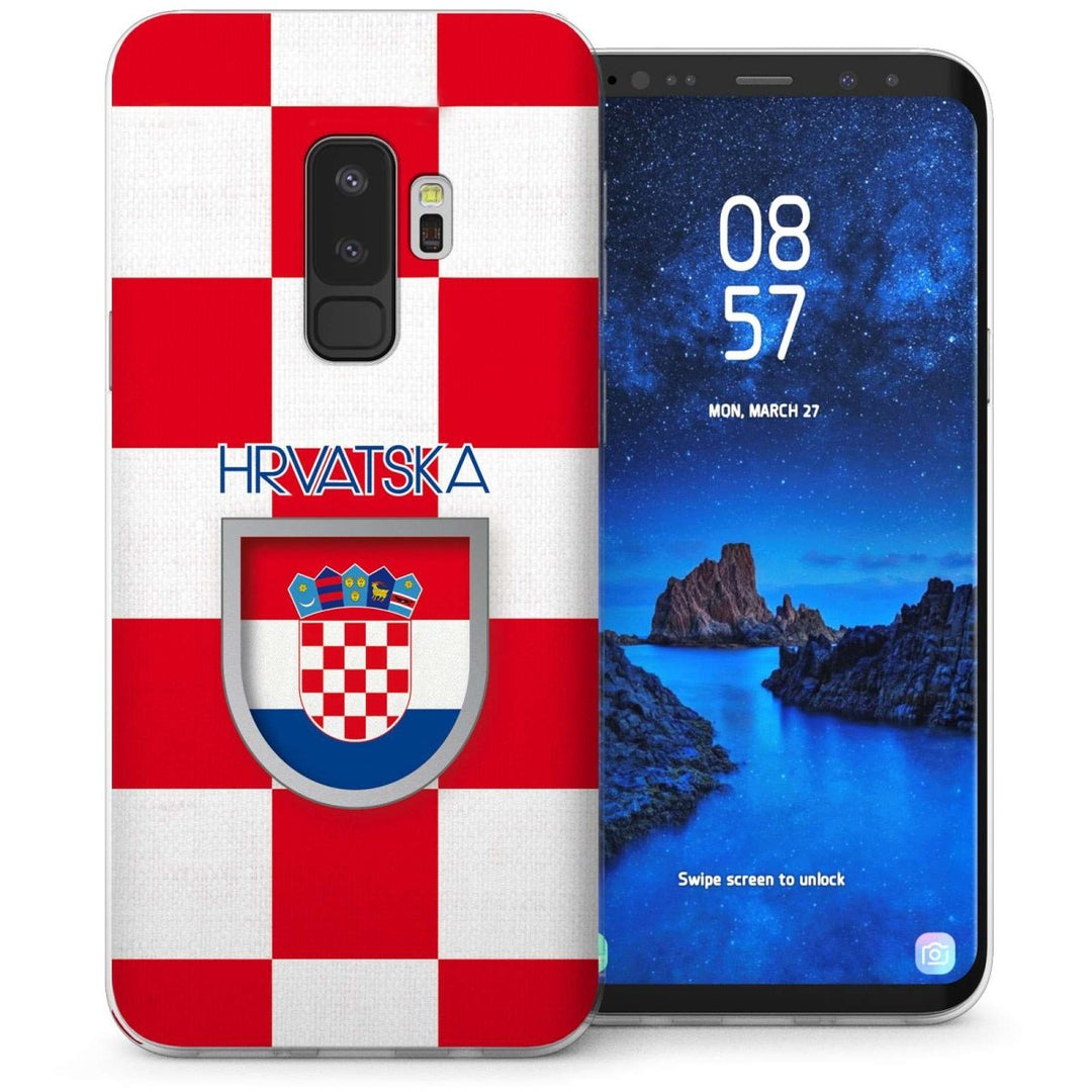 Samsung Galaxy S9 Plus Croatia World Cup TPU Gel Case - Mobile Madhouse
