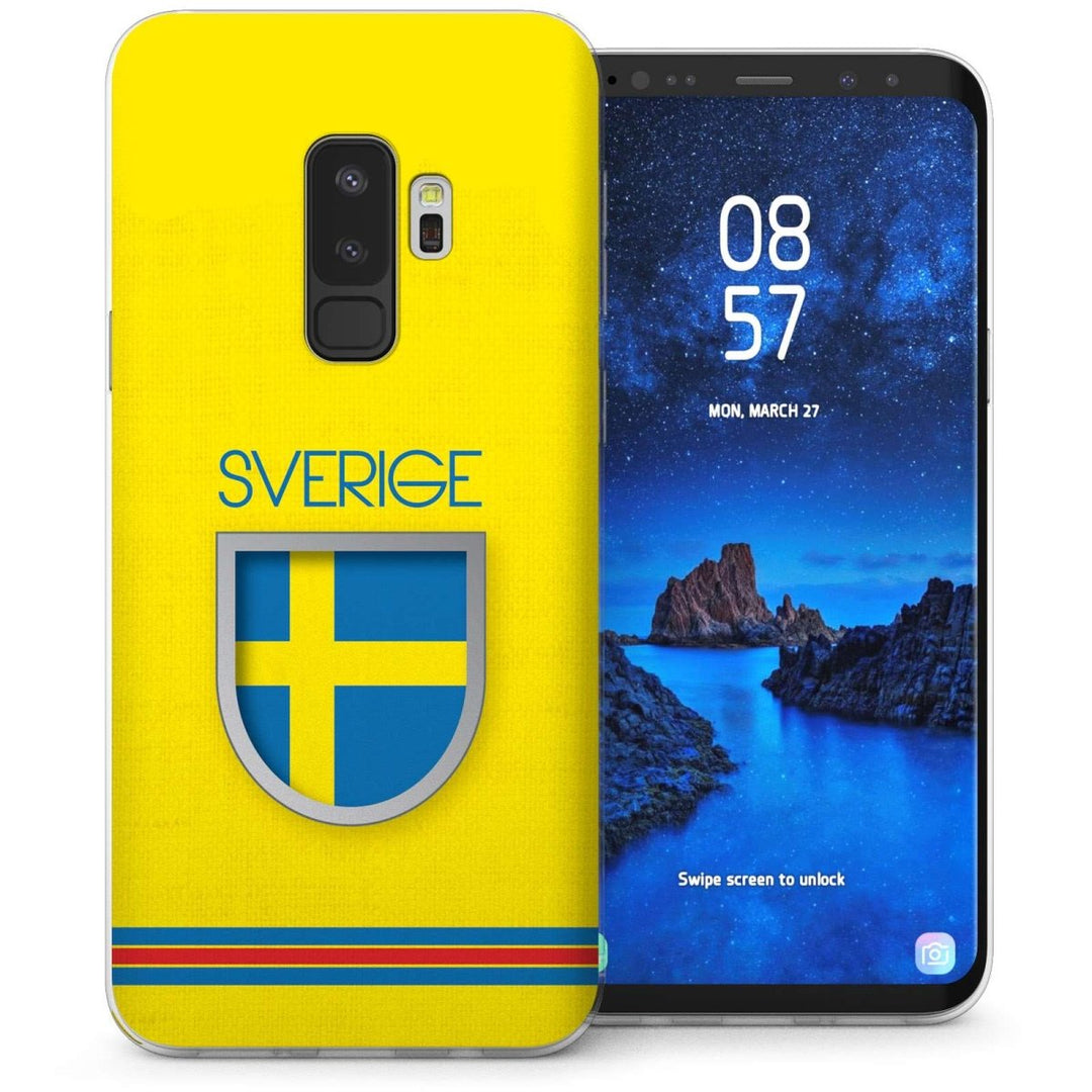 Samsung Galaxy S9 Plus Sweden World Cup TPU Gel Case - Mobile Madhouse