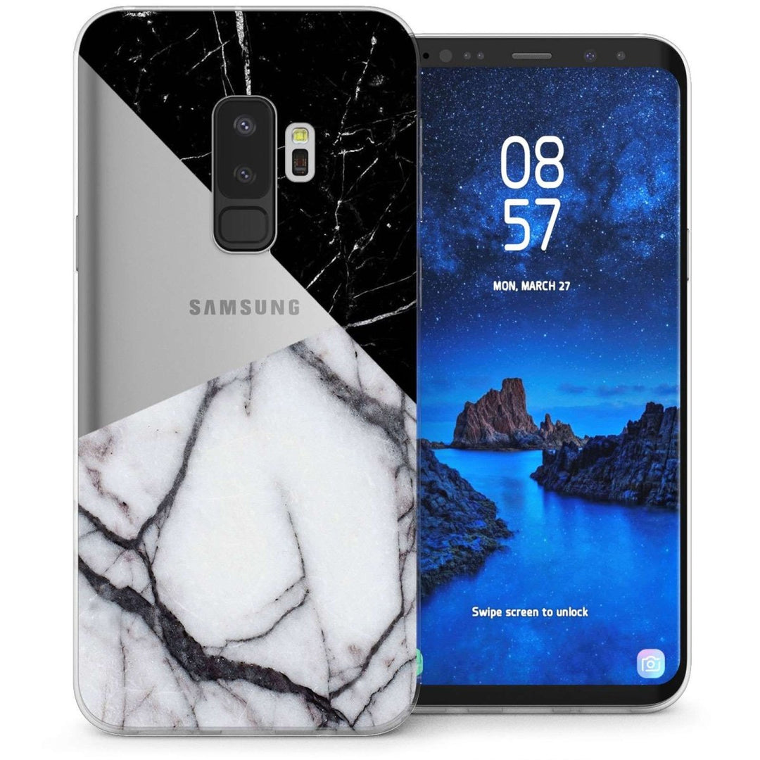 Samsung Galaxy S9 Plus Marble Slices TPU Gel Case - Mobile Madhouse