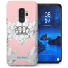 Samsung Galaxy S9 Plus Pink Marble Personalised Case TPU Gel Case