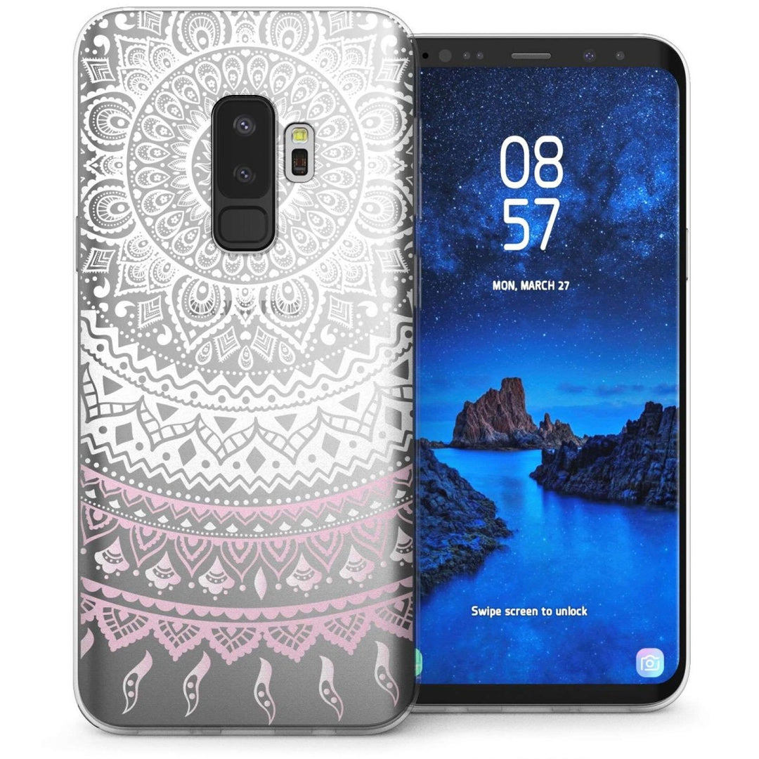 Samsung Galaxy S9 Plus Mandala Printed Pattern - Pink - Mobile Madhouse