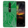 Nokia 6 (2018) Green Circuit Board TPU Gel Case