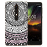 Nokia 6 (2018) Mandala TPU Gel Case - White