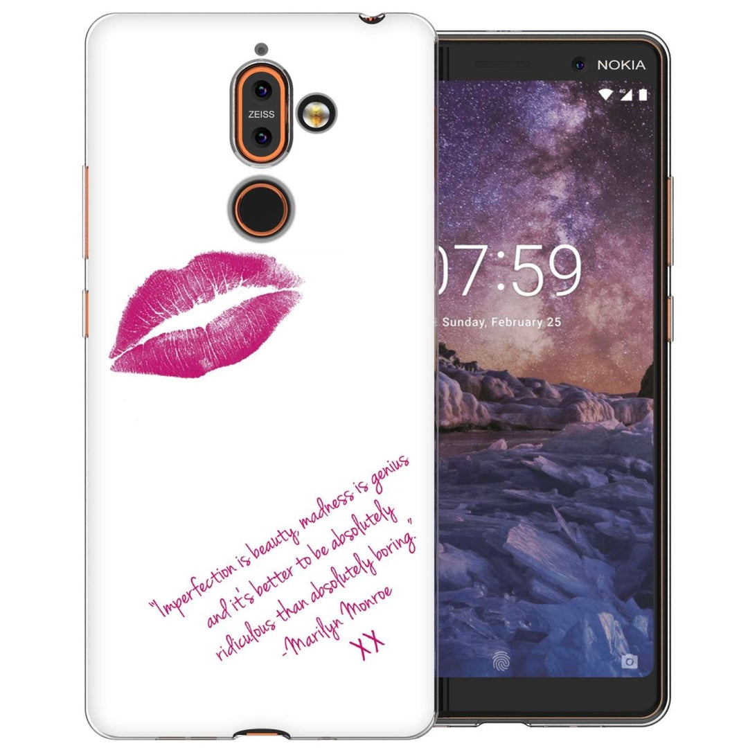 Nokia 7 Plus Marilyn Monroe Quote TPU Gel Case - Mobile Madhouse