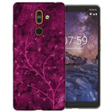 Nokia 7 Plus Pink Tree TPU Gel Case - Mobile Madhouse