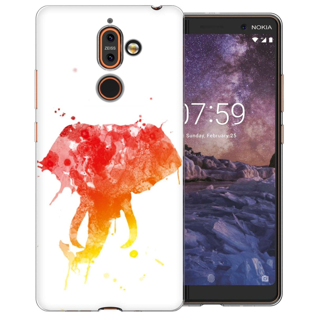 Nokia 7 Plus Elephant Splash TPU Gel Case - Mobile Madhouse