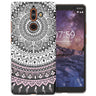 Nokia 7 Plus Tpu Mandala TPU Gel Case - White