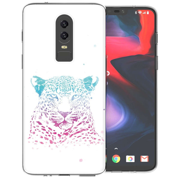 OnePlus 6 Leopard Splash TPU Gel Case - Mobile Madhouse