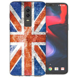 OnePlus 6 Retro Union Jack Flag TPU Gel Case - Mobile Madhouse