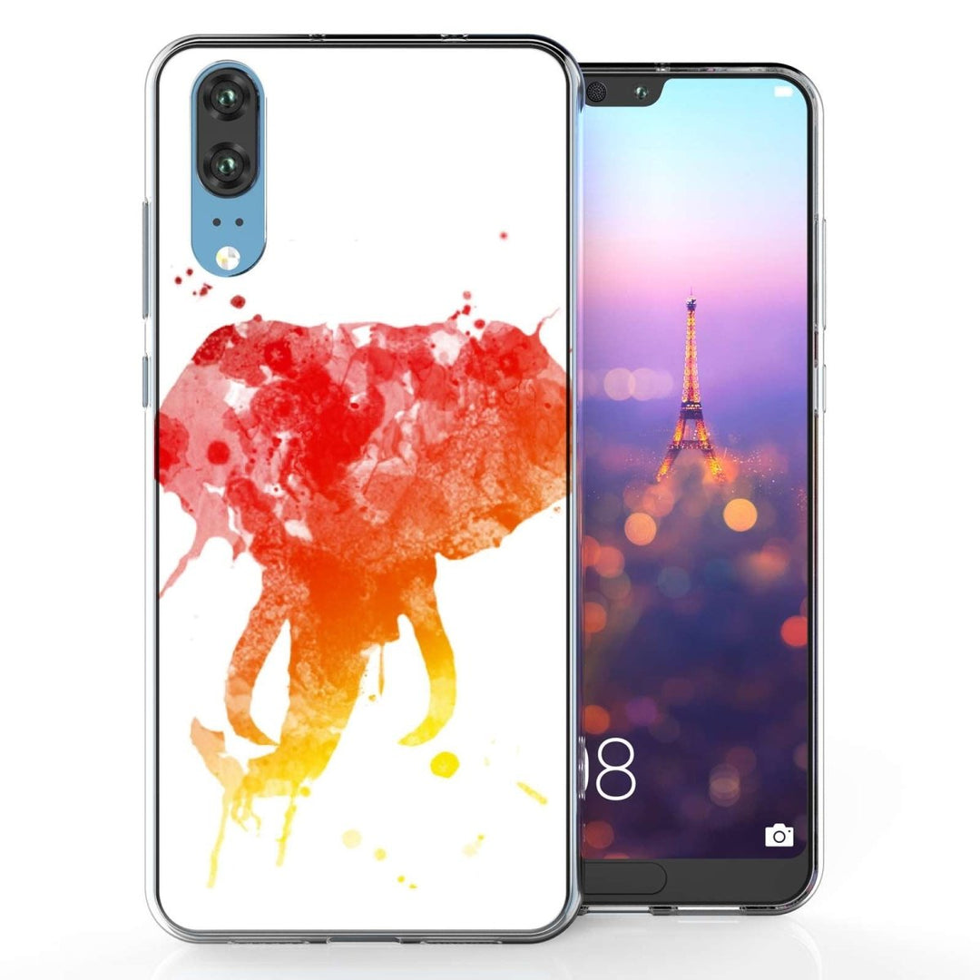 Huawei P20 Elephant Splash TPU Gel Case - Mobile Madhouse