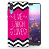 Huawei P20 Live Laugh Love Heart TPU Gel Case