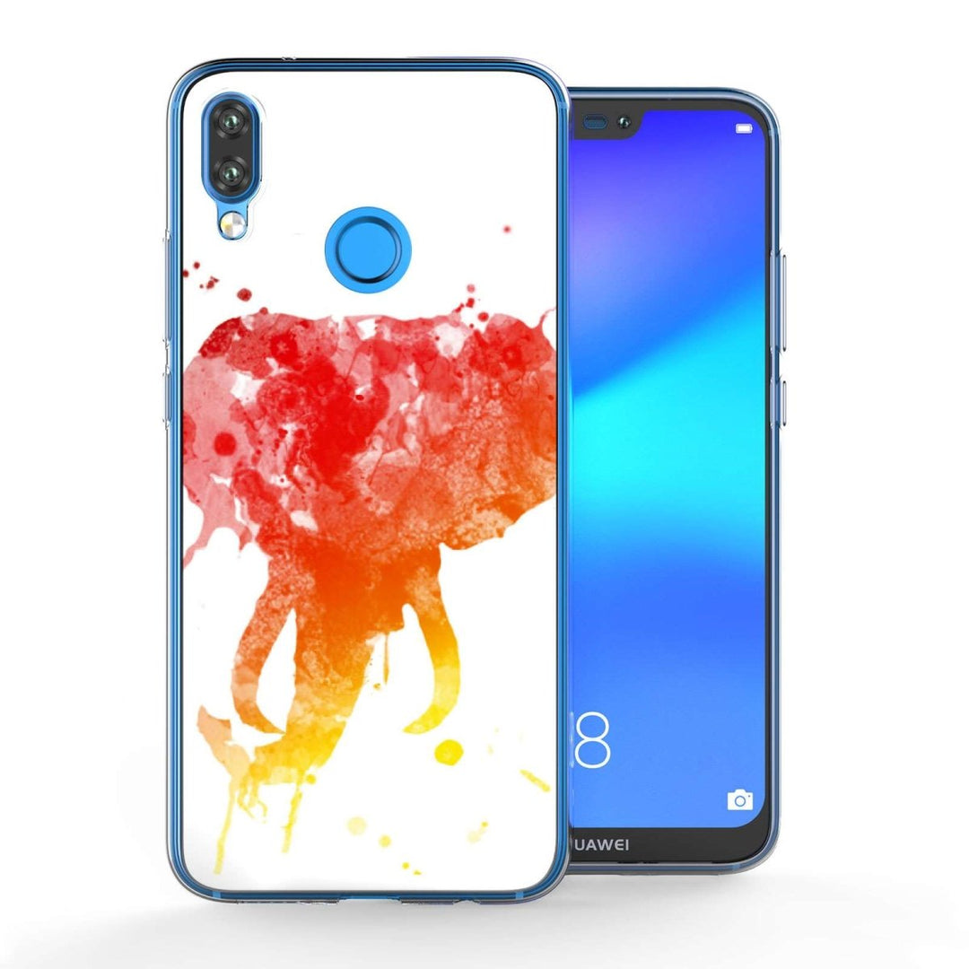 Huawei P20 Lite Elephant Splash TPU Gel Case - Mobile Madhouse