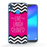 Huawei P20 Lite Live Laugh Love Heart TPU Gel Case
