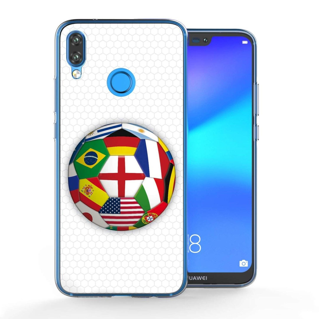 Huawei P20 Lite Flags World Cup TPU Gel Case - Mobile Madhouse