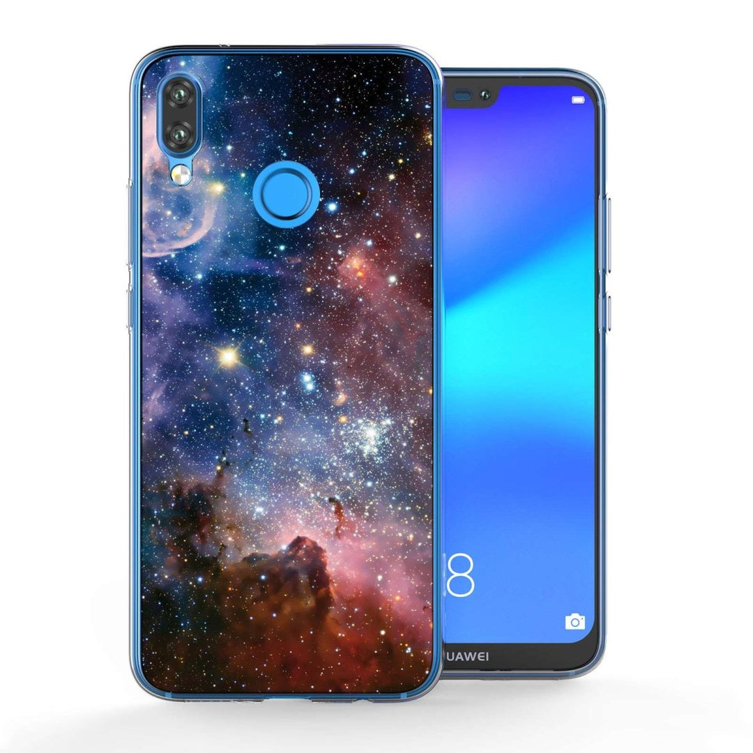 Huawei P20 Lite Blue Constellation TPU Gel Case - Mobile Madhouse