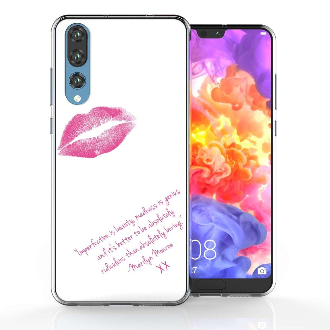 Huawei P20 Pro Marilyn Monroe Quote TPU Gel Case - Mobile Madhouse