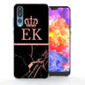 Huawei P20 Pro Black & Pink Marble Personalised TPU Gel Case
