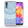 Huawei P20 Pro Mandala TPU Gel Case - White