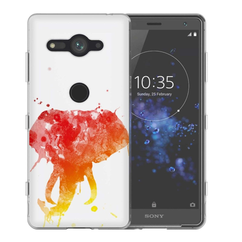 Sony Xperia XZ2 Compact Elephant Splash TPU Gel Case - Mobile Madhouse