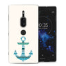 Sony Xperia XZ2 Premium Aztec Blue Anchor TPU Gel Case