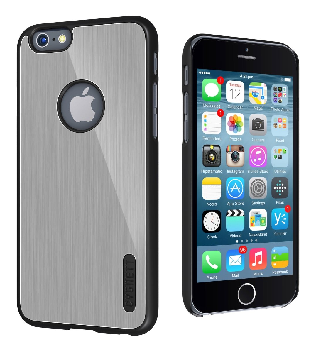 Cygnett Iphone 6 And 6s Urbanshield Case - Silver - Mobile Madhouse