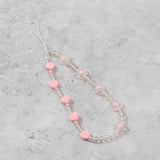 Daisy Hearts Phone Charm Strap
