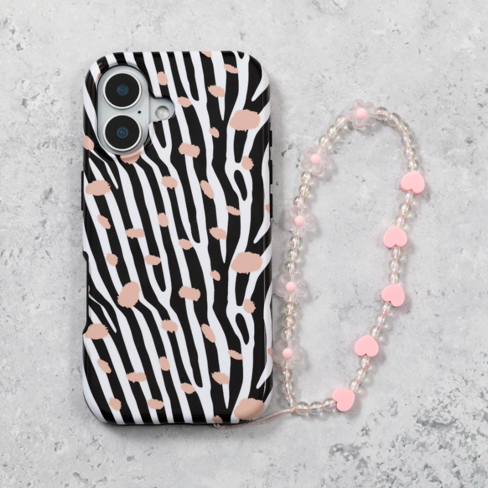 Daisy Hearts Phone Charm Strap