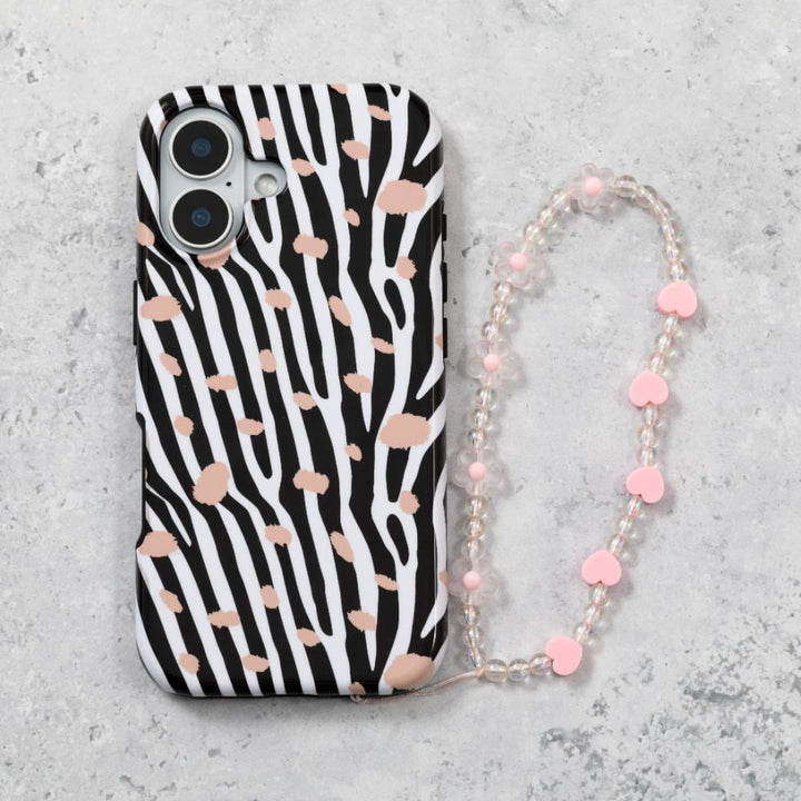 Daisy Hearts Phone Charm Strap