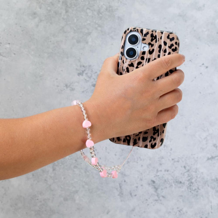 Daisy Hearts Phone Charm Strap