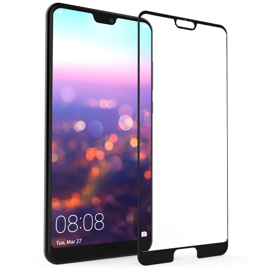 Huawei P20 Glass Screen Protector - Black Edge - Mobile Madhouse