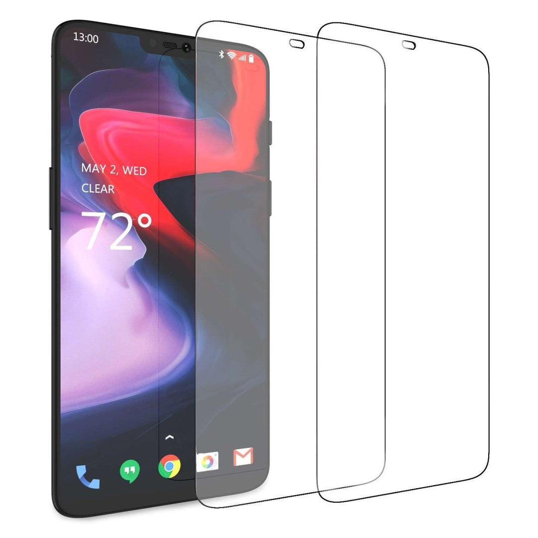 OnePlus 6 Glass Screen Protector (Twin Pack) - Clear - Mobile Madhouse