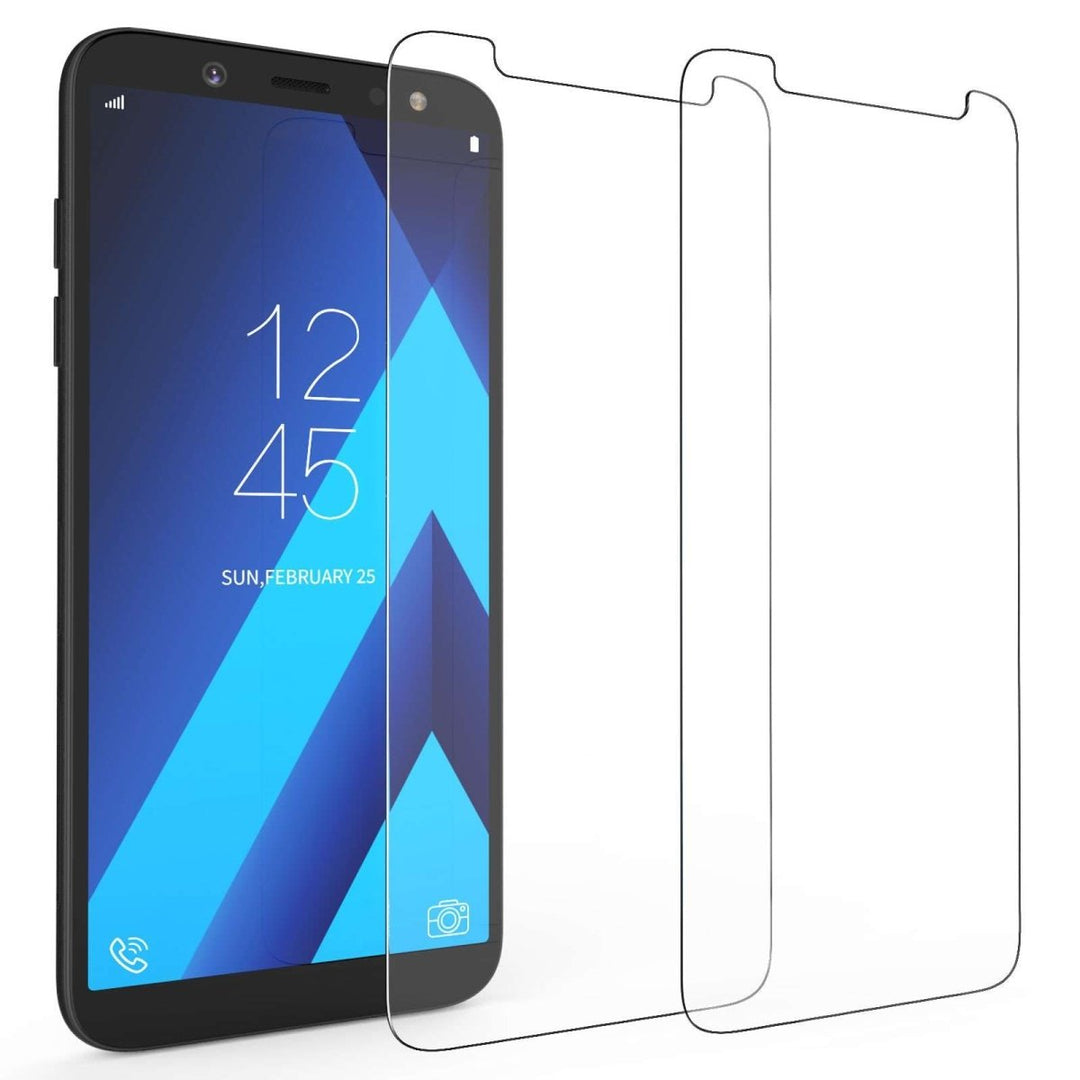 Samsung Galaxy A6 (2018) Tempered Glass (Twin Pack) - Clear - Mobile Madhouse