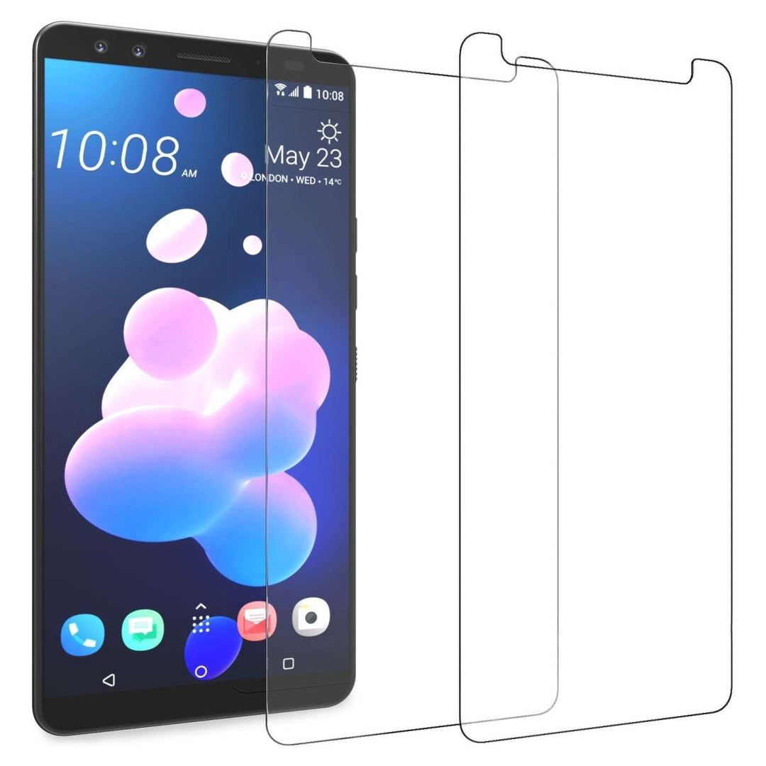 HTC U12 Tempered Glass (Twin Pack) - Clear - Mobile Madhouse