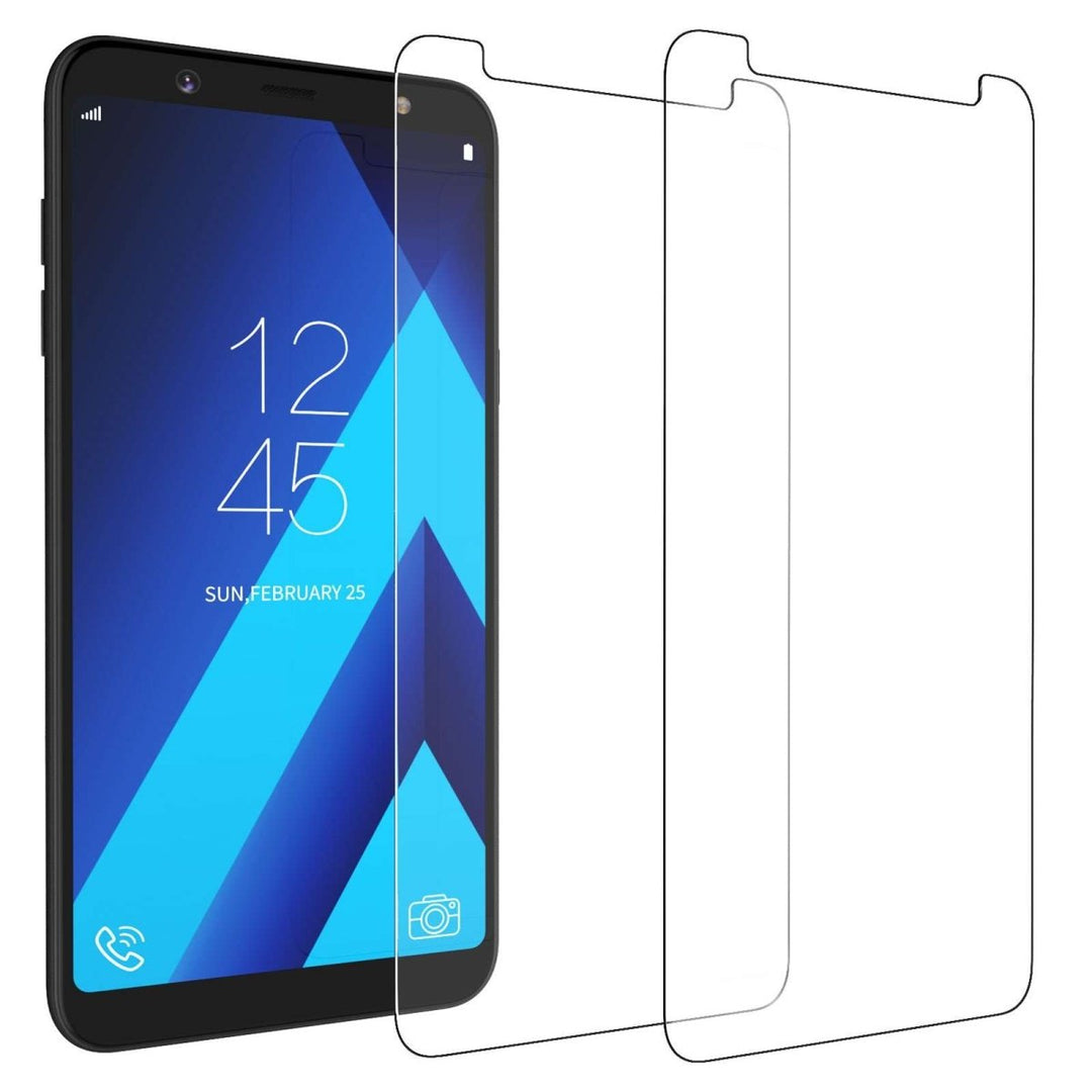 Samsung Galaxy A6 Plus (2018) Tempered Glass (Twin Pack) - Clear - Mobile Madhouse