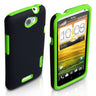 Yousave Accessories HTC One X Grip Combo Case - Green