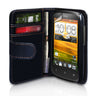 Yousave Accessories HTC Desire C Leather-Effect Wallet Case - Black