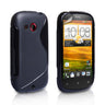 HTC Desire C S Line Gel Case - Black