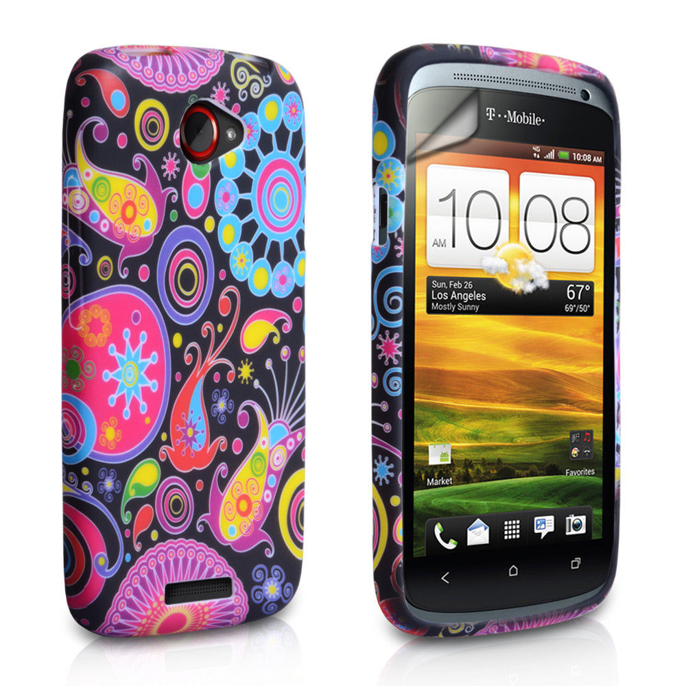YouSave Accessories HTC One S Black Jellyfish Hard Case