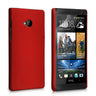 Yousave Accessories HTC One Hard Hybrid Case - Red