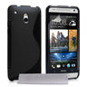 Caseflex HTC One Mini Silicone Gel S-Line Case - Black