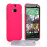 HTC One M8 Hard Hybrid Case - Hot Pink