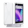 HTC Desire 816 Silicone Gel X-Line Case - White