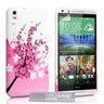 Yousave Accessories HTC Desire 816 Floral Bee Silicone Gel Case