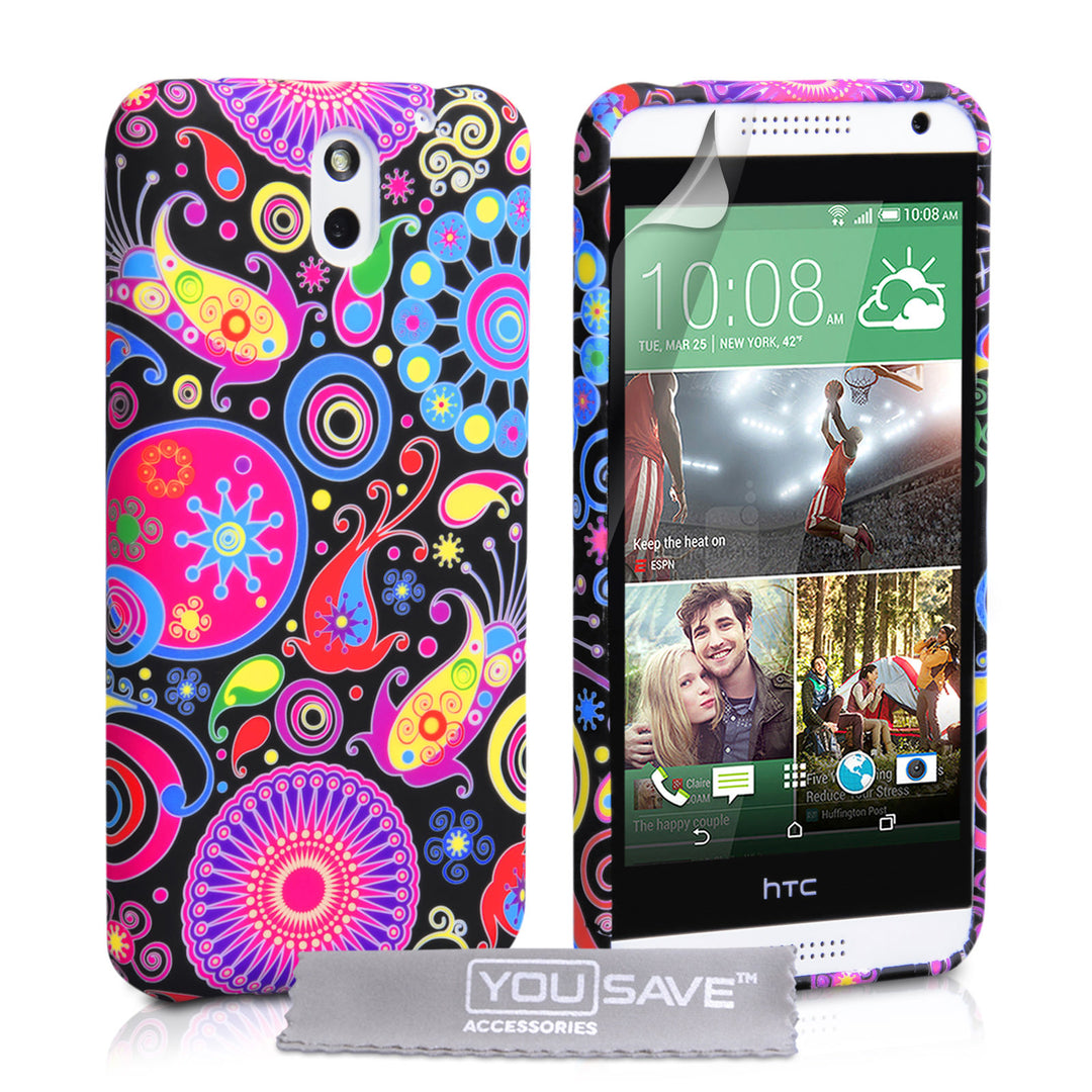 YouSave Accessories HTC Desire 610 Jellyfish Silicone Gel Case