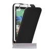 Caseflex HTC Desire 610 Real Leather Flip Case - Black